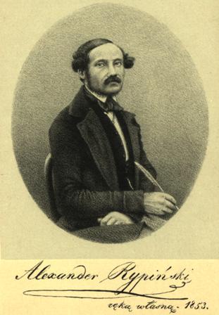 Аляксандар Рыпінскі ў 1853 годзе