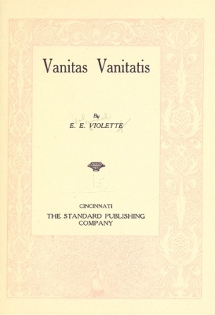 Vanitas vanitatis